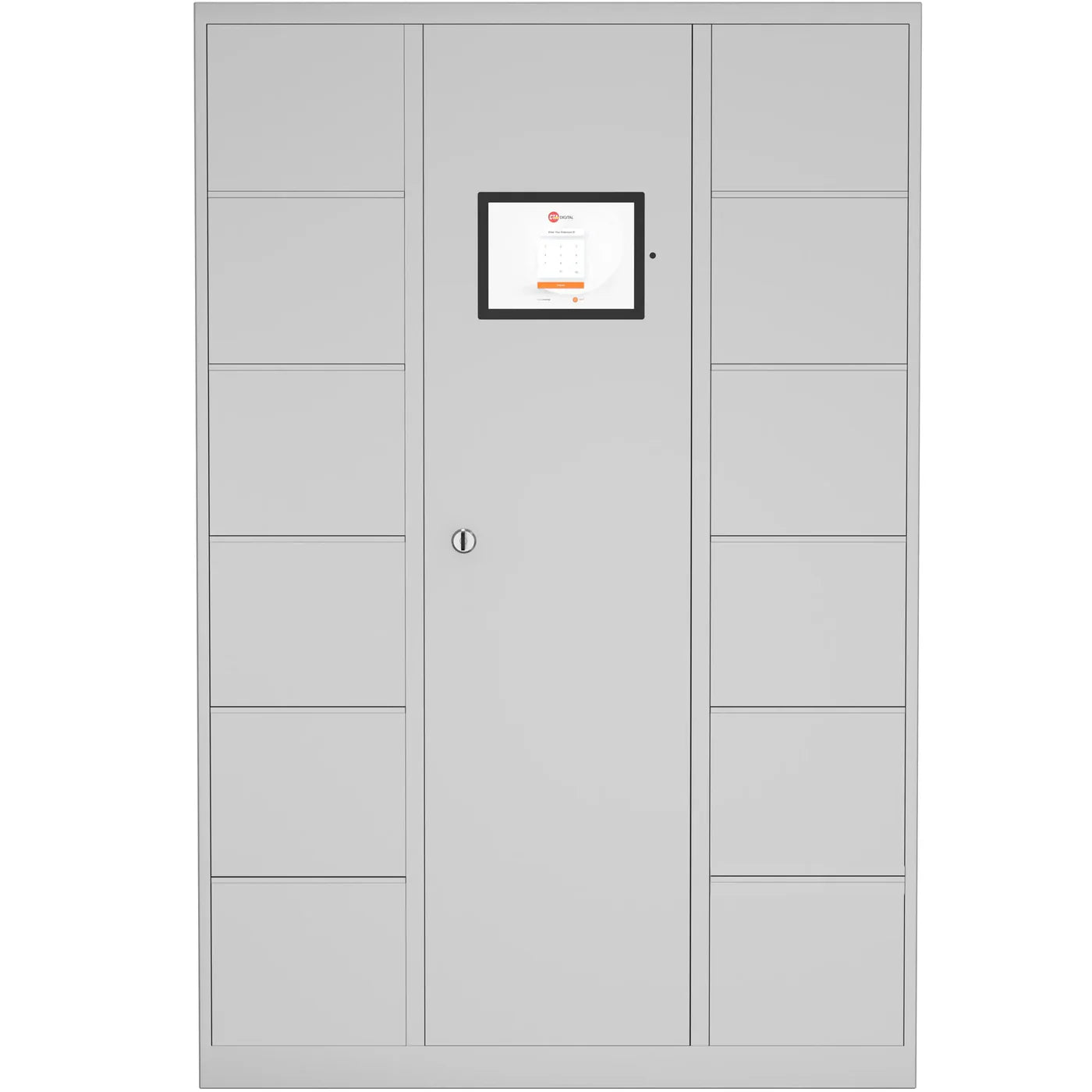 Smart Lock and Charge Locker Device Management System 12 Doors