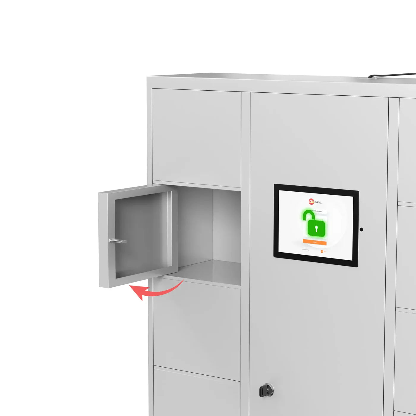 Smart Lock and Charge Locker Device Management System 12 Doors