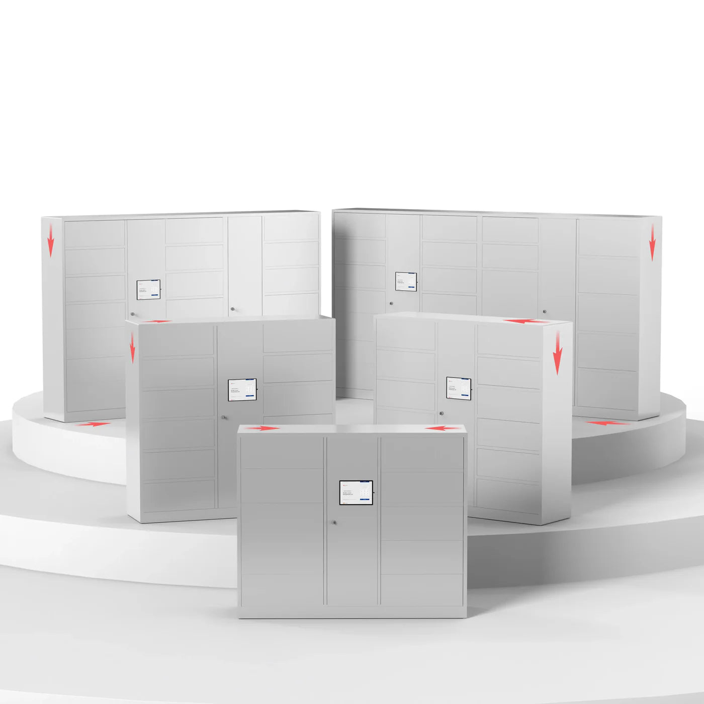 Smart Lock and Charge Locker Device Management System 20 Doors