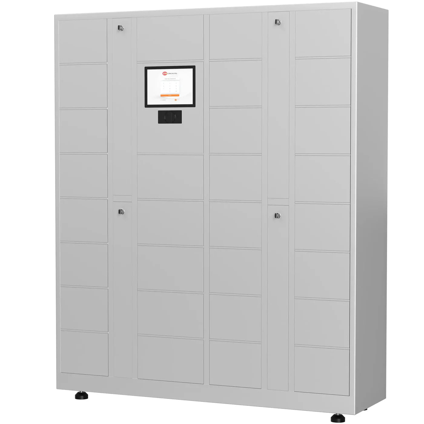 Smart Lock and Charge Locker Device Management System 30 Doors